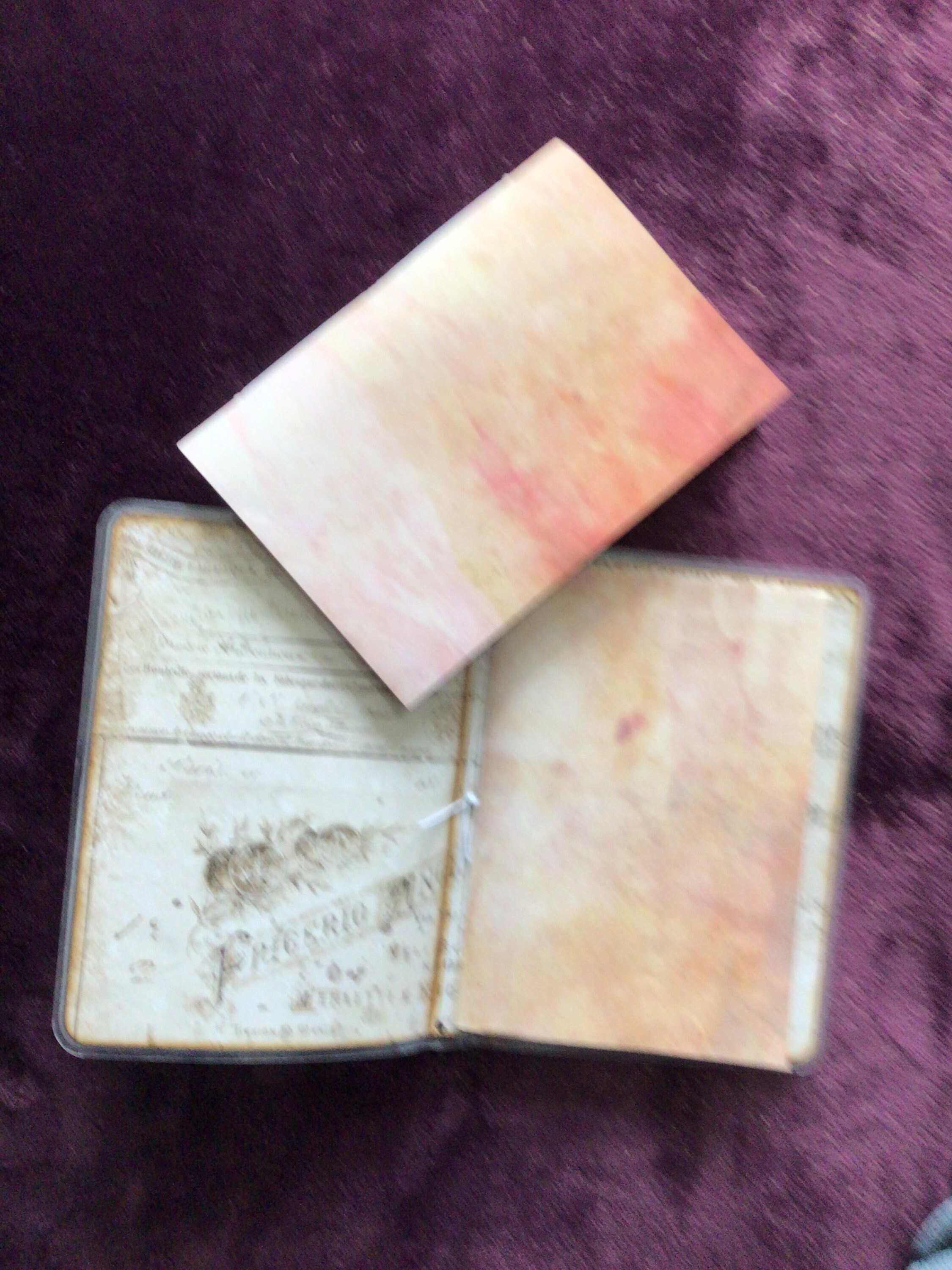 Laminated notebook Etsy