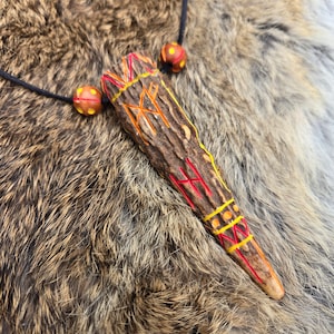 Antler bindrune talisman #12