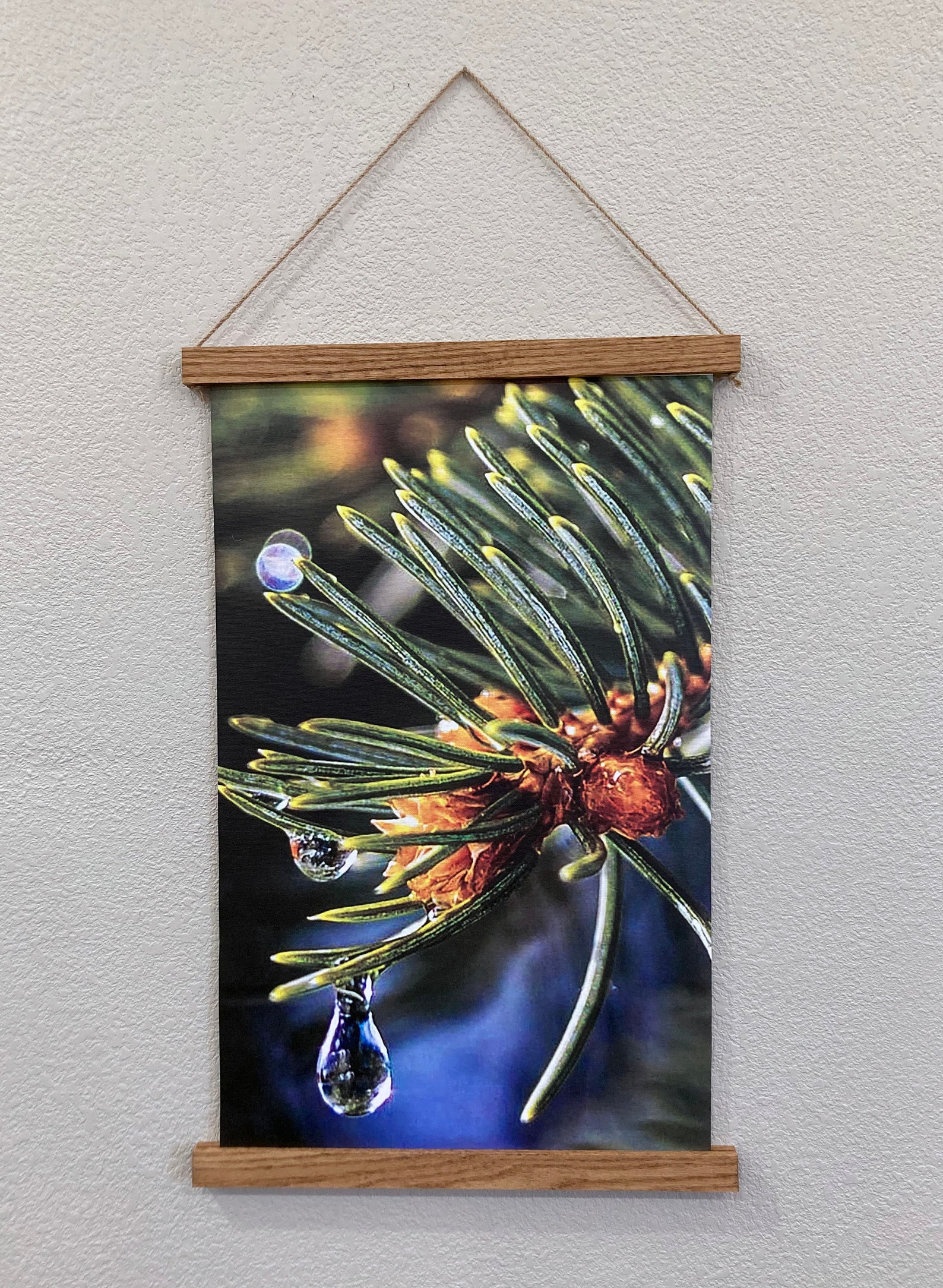 Hanging Canvas Print Hanging Print Personalized Photo Etsy