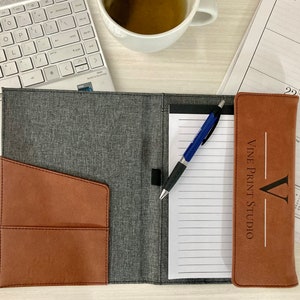 Personalized Leather Portfolio, Business Portfolio, Custom Leather Portfolio, Monogram Portfolio, Gift Portfolio, Personalized Business Gift