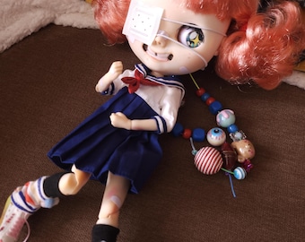 Blythe custom OOAK doll SOKKA
