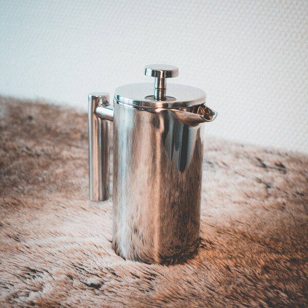 Slow Coffee | French Press - Stainless steel piston coffee maker 350ml