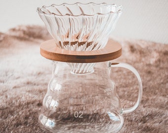 Slow Coffee | V60 coffee maker and coffee carafe