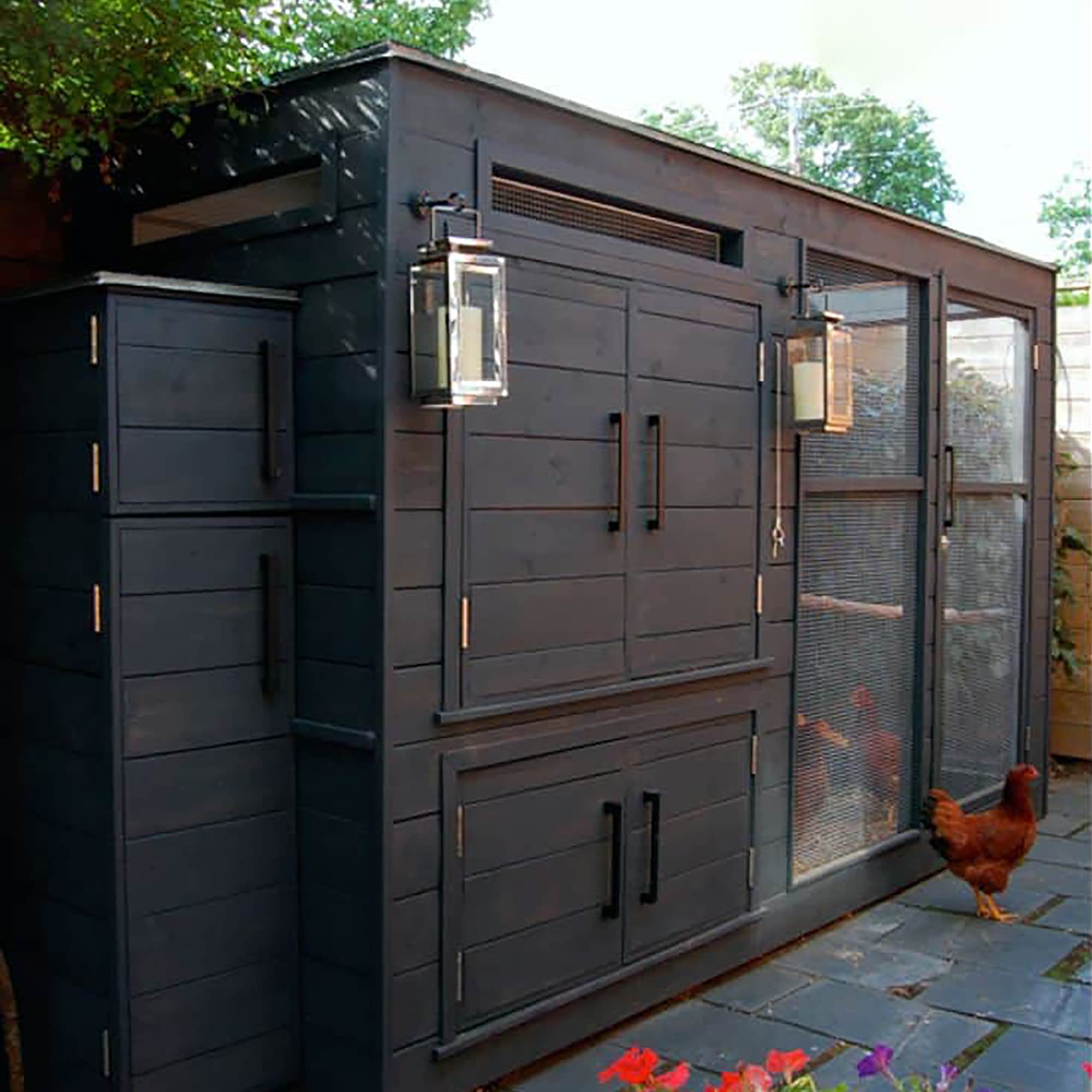 Chicken coop plans pdf Modern chicken house plans digital Hen Etsy