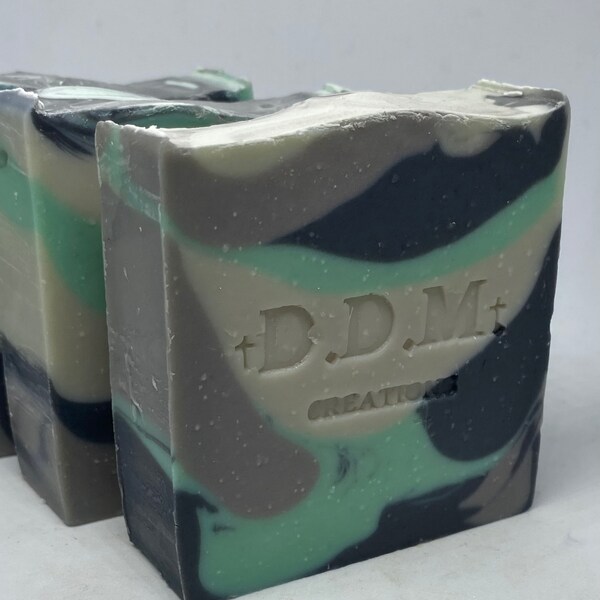 Camouflage Soap Etsy
