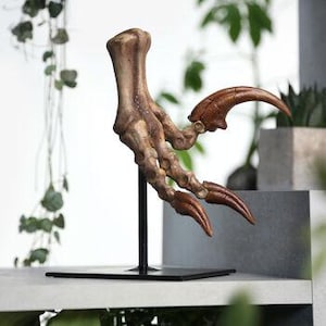 手描きの大型パキケファロサウルスの頭蓋骨恐竜彫刻 - 3D樹脂化石