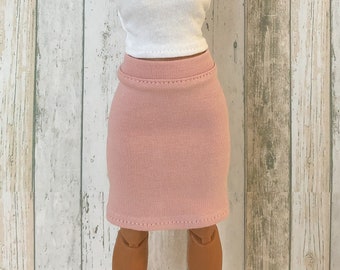 Skirt for curvy dolls, doll clothes, Color variant