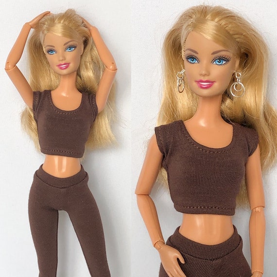 Buy Basic Crop T shirt for Doll Crop Top for Dolls Clothes for 12 Inches Female Doll Online in India Etsy