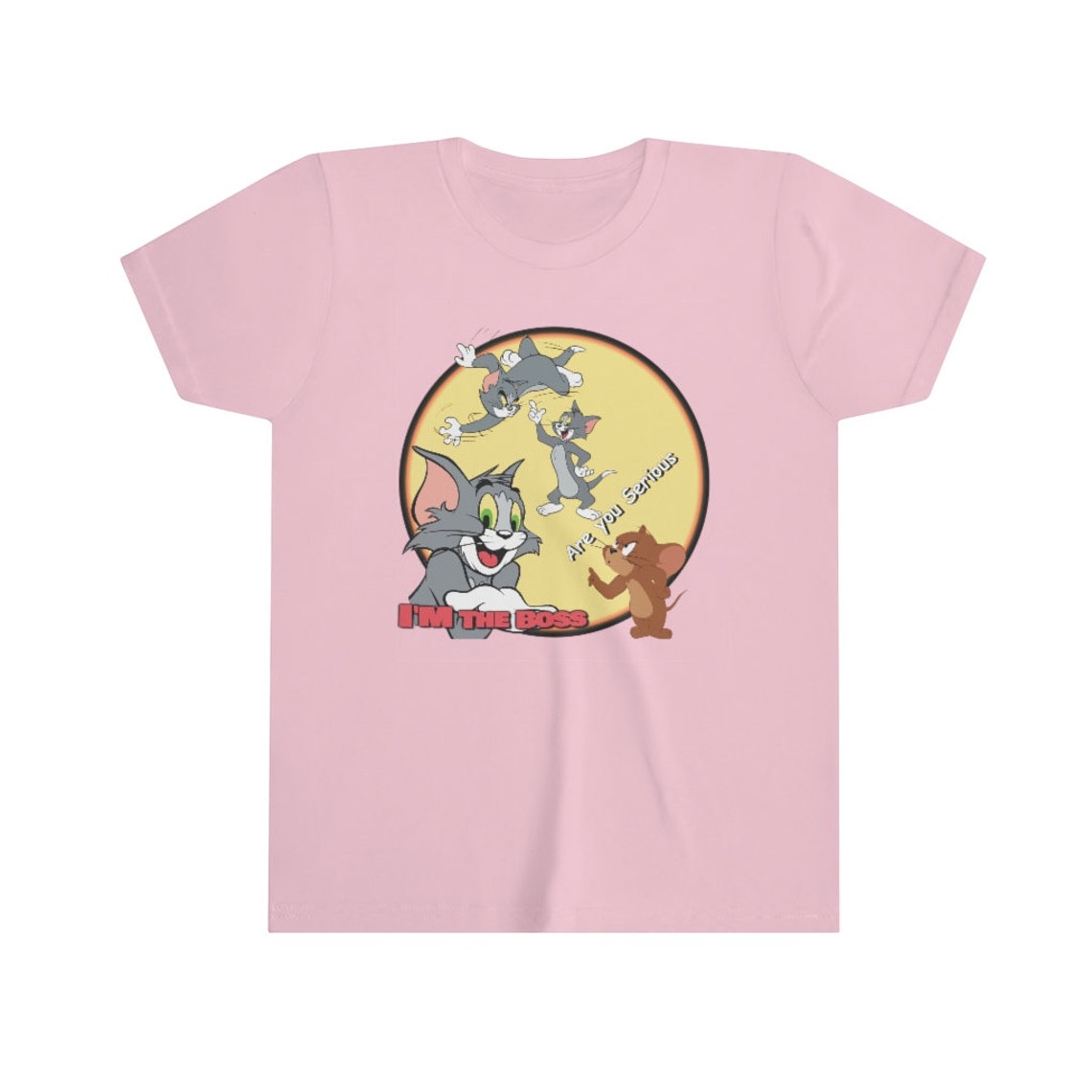 TOM AND JERRY Kids TShirt Cool TShirt Funny TShirt Gift Etsy