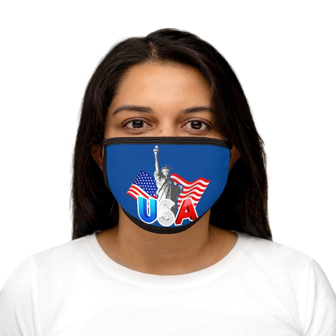 USA /Statue of Liberty/ Fabric Face Mask/ Gift Idea /Unisex/ Etsy