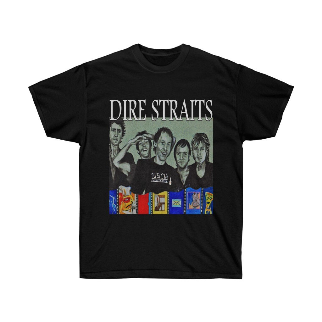 DIRE STRAITS TShirt / Hombres y Mujeres Camiseta Unisex / Etsy