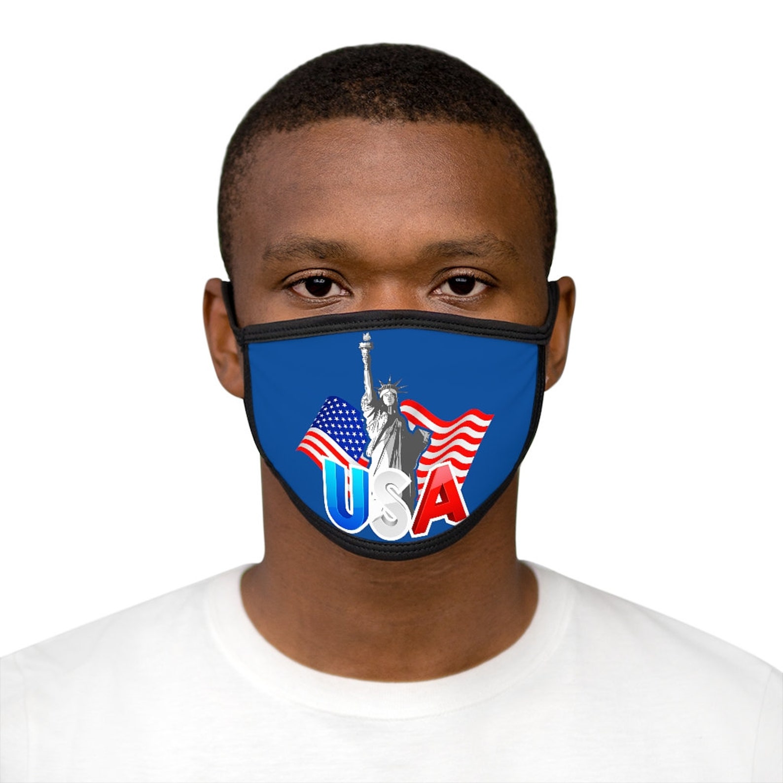 USA /Statue of Liberty/ Fabric Face Mask/ Gift Idea /Unisex/ Etsy