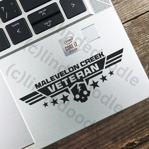 Sticker automates Helldivers 2 Malevelon Creek Veteran imperméable en vinyle pour voiture, ordinateur portable, bouteille d'eau, livres, décoration, téléphone