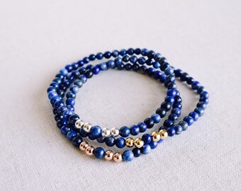 Lapis Lazuli Wish Bracelet