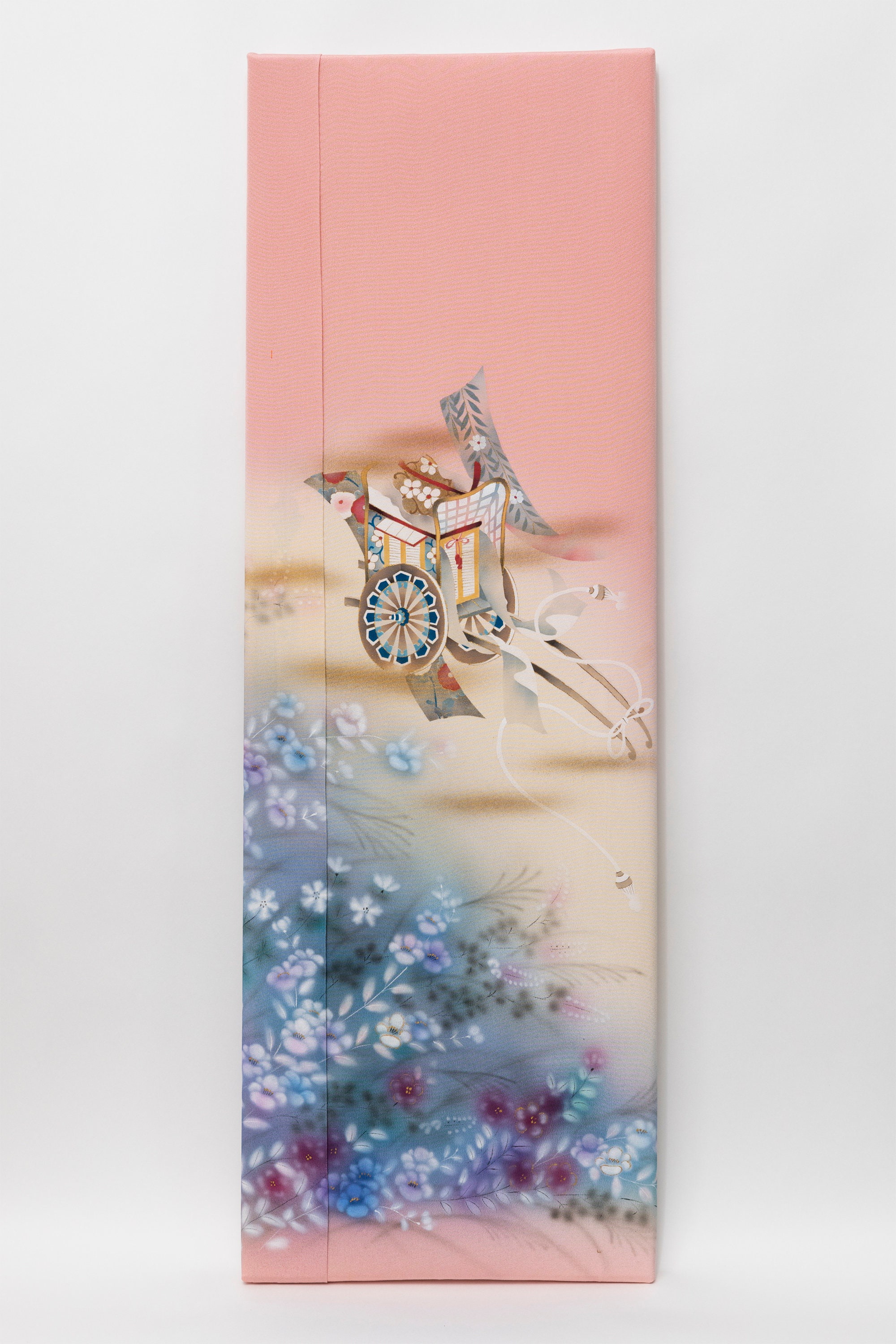 Traditional Japanese Silk Wall Art Living Room Decor 90cm Etsy UK