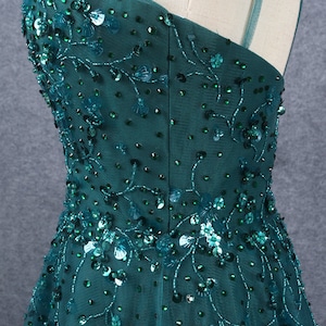 Deep Green Prom Dress 2023 Evening Dress Graduation Party - Etsy