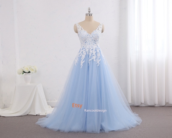 Blue Homecoming Party Dress Blue Homecoming Party Dress