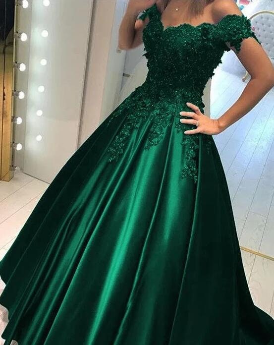 green emerald velvet dress Off Shoulder Mint Green Lace Short Prom Dress, Off the Shoulder Green –  abcprom main image 1