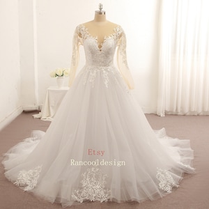 Princess Wedding Dress Sleeves Bridal Gown Dresses For Brides Wedding Dresses Vintage Bride Dress