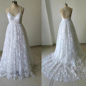Maternity Wedding Dress High Waist Halter Neckcline Lace Pregnancy Wedding Dress Bride Dress for Pregnant Bride