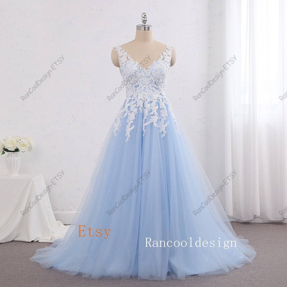 Sky blue prom dresses uk clearance