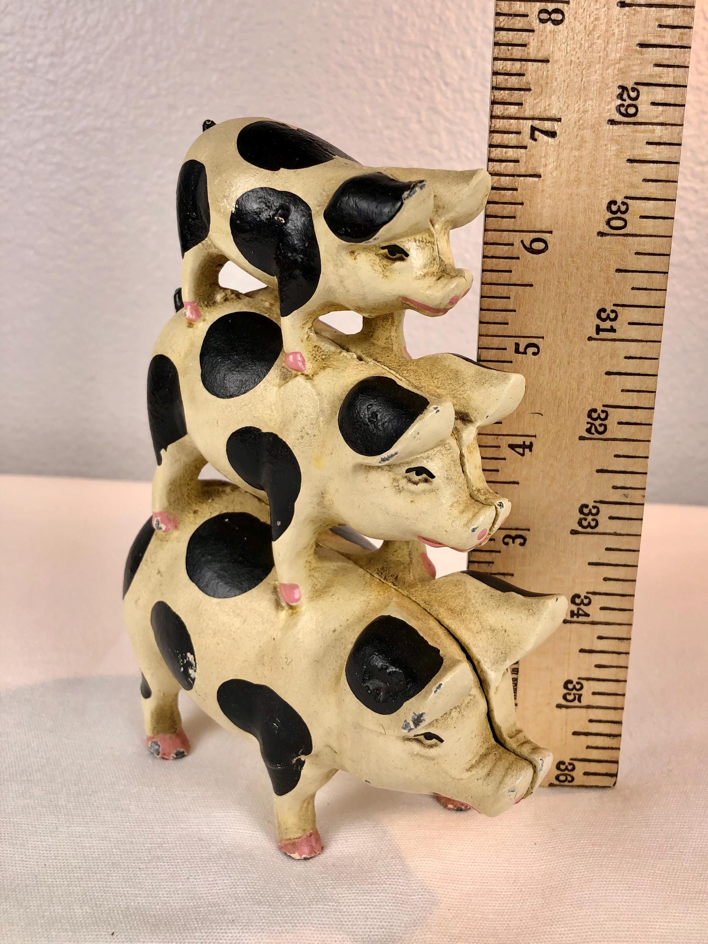 アンティーク雑貨 vintage Decker's pig store display アンティーク