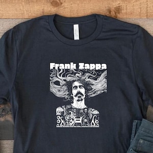 Frank Zappa T-Shirt – Retro Rock Icon Tee for Music Fans