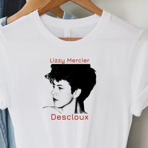 Lizzy Mercier Descloux T-Shirt – Post-Punk Icon Graphic Tee