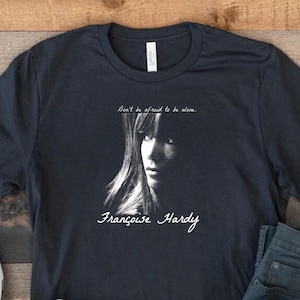 Françoise Hardy Iconic T-Shirt | Tribute to a Music and Fashion Icon