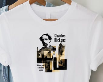 Literary T-Shirt: Charles Dickens Victorian Social Critic