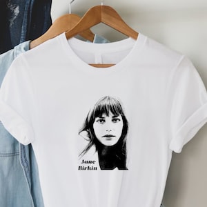 Jane Birkin Iconic T-Shirt | Tribute to a Style Icon