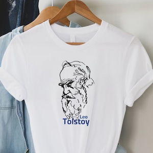 Leo Tolstoy T-Shirt | Literary Master Tribute