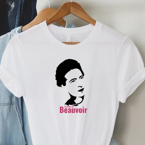 Simone de Beauvoir Camiseta | Homenagem à Filosofia Feminista