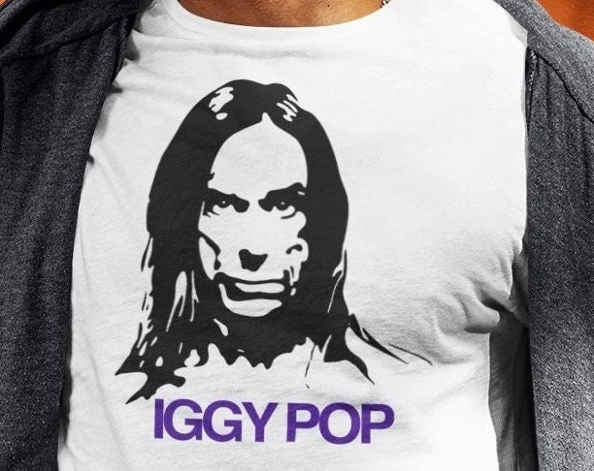 Iggy Pop Shirt, Iggy Pop Print, Music Gift
