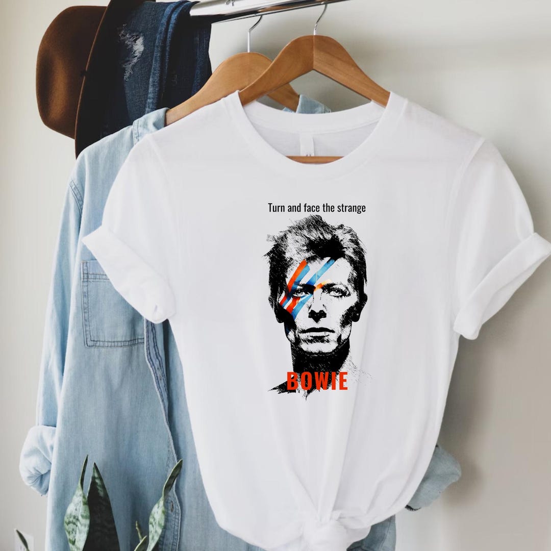 David Bowie Tシャツ David Bowie T-shirt | Music Legend Tribute - Etsy