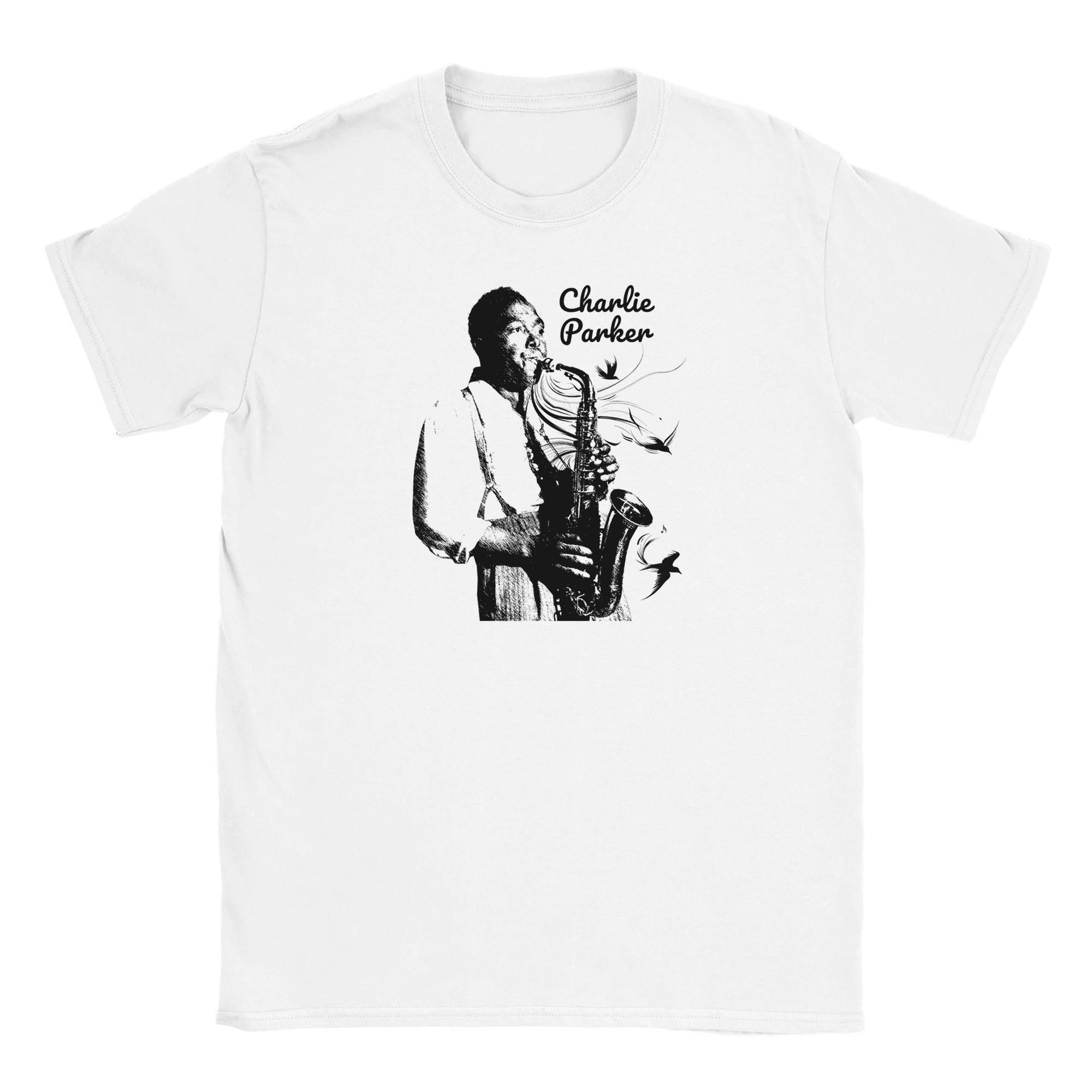 Charlie Parker T-shirt – Jazz Saxophone Legend Tee – Bird