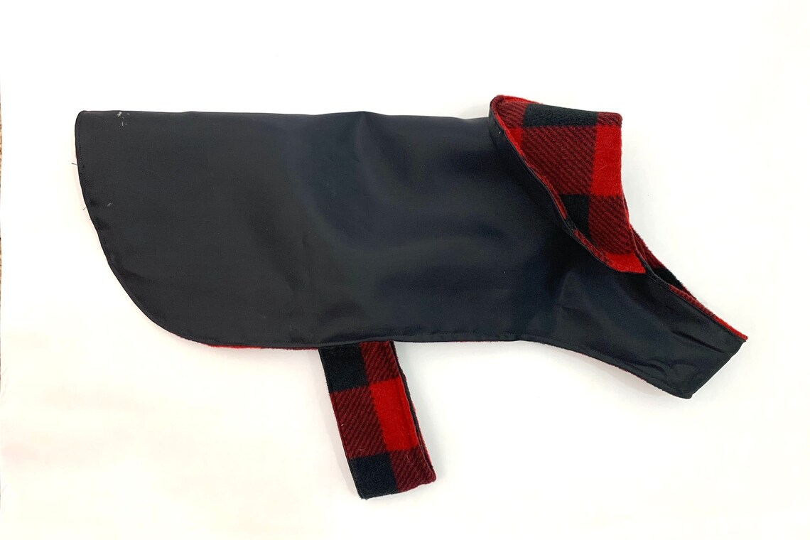 Reversible Dog Jacket Etsy