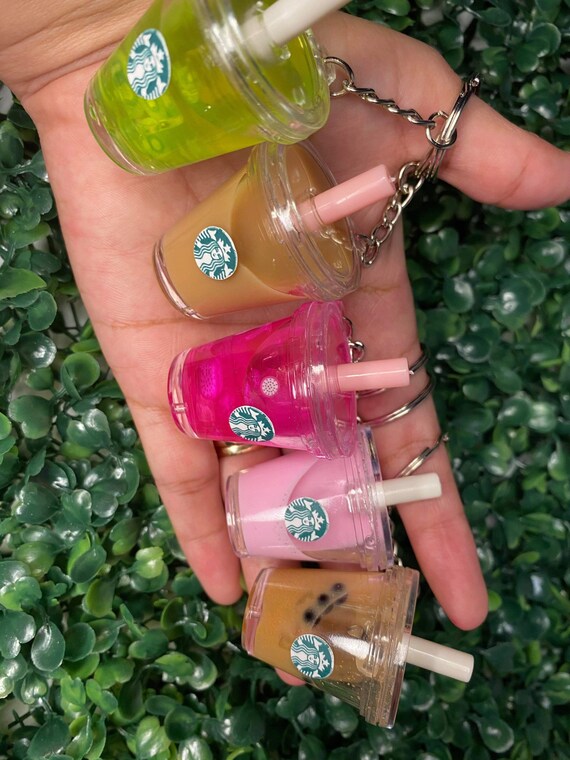 Starbucks drink shaker keychains Etsy