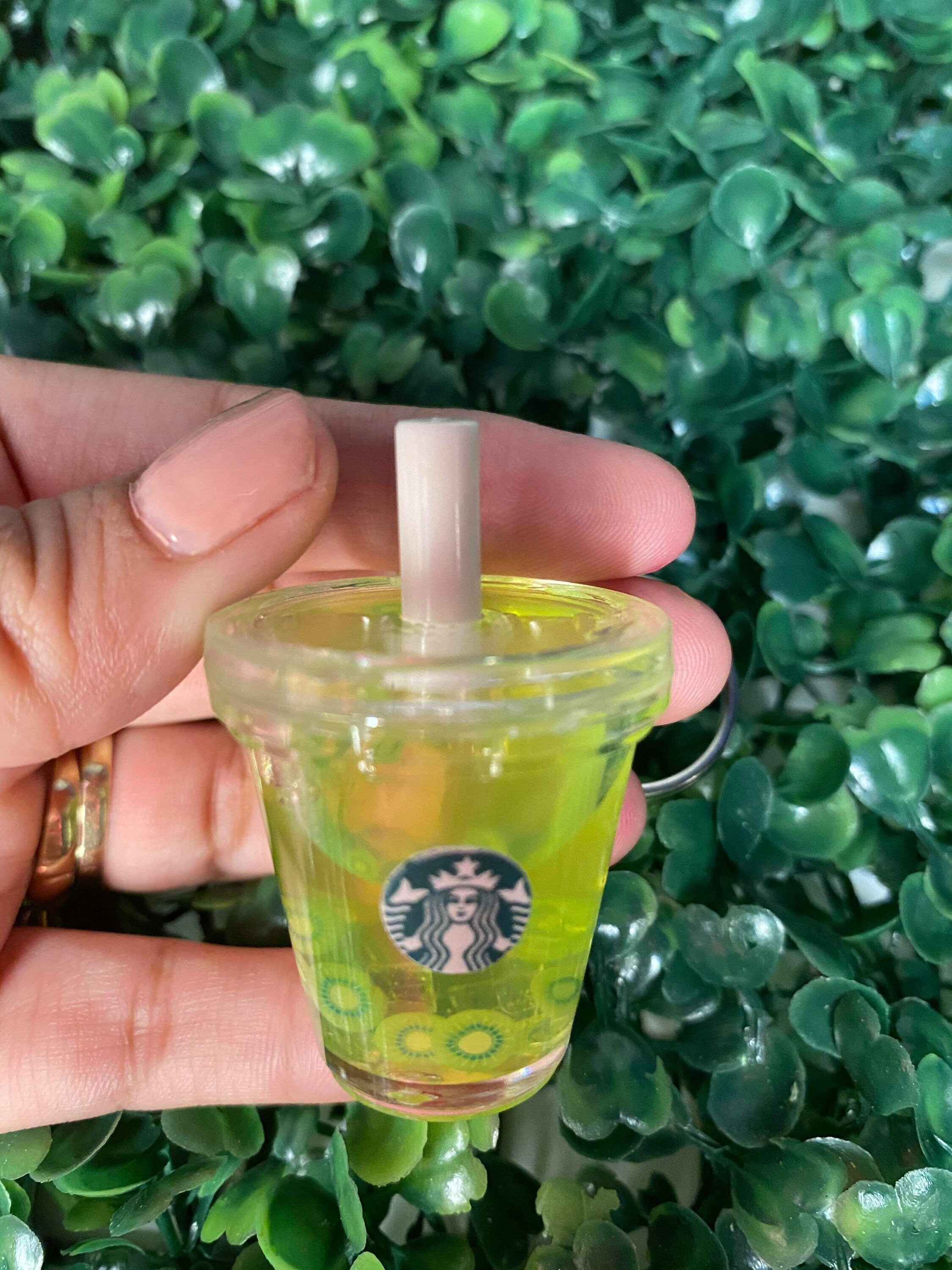 Starbucks drink shaker keychains Etsy