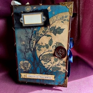 Moonlight Gothic Witch Junk Journal