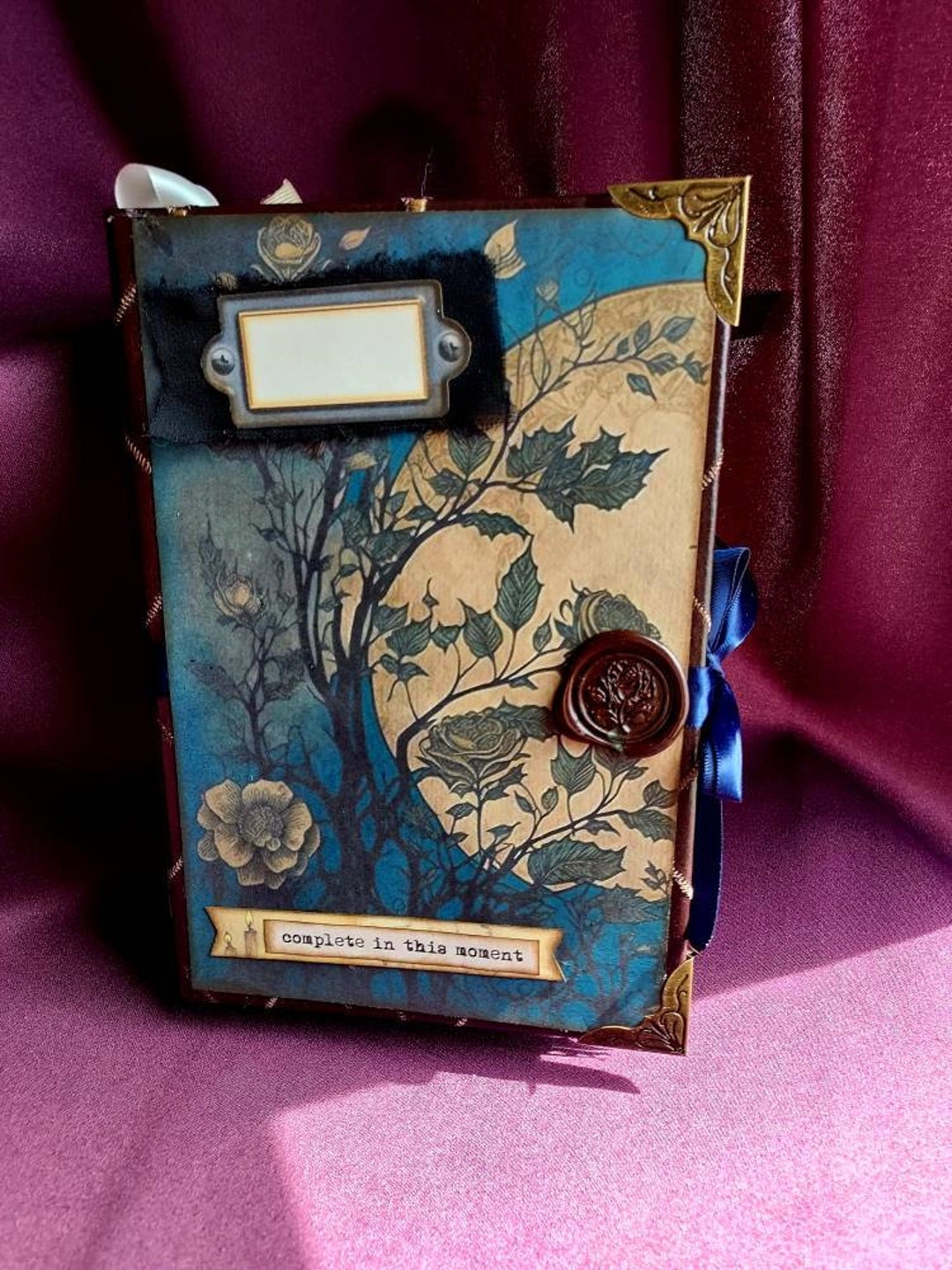 Moonlight Gothic Witch Journal Memory Book Junk Journal - Etsy