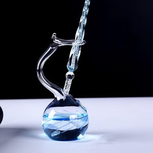 Exquisite Handmade Glass Dip Pen Holder for Ink Washing