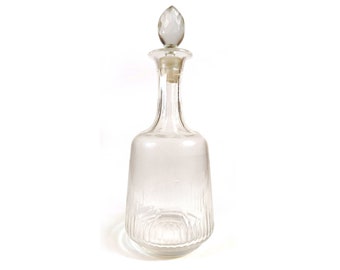 Vintage French Carafe, Wine Decanter With Stopper - Etsy