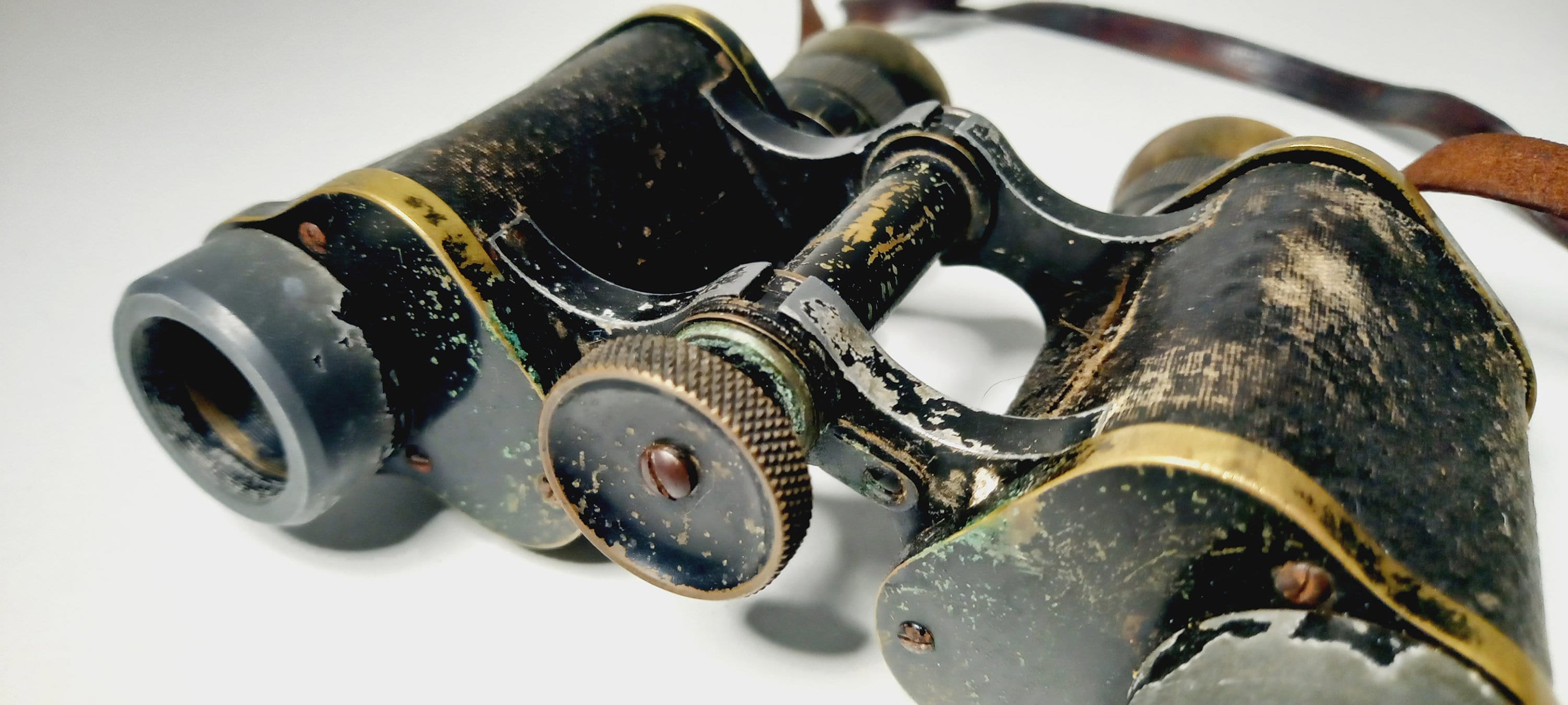 Jumelles Militaires Anciennes Lumina - Optique Vintage - Occasion