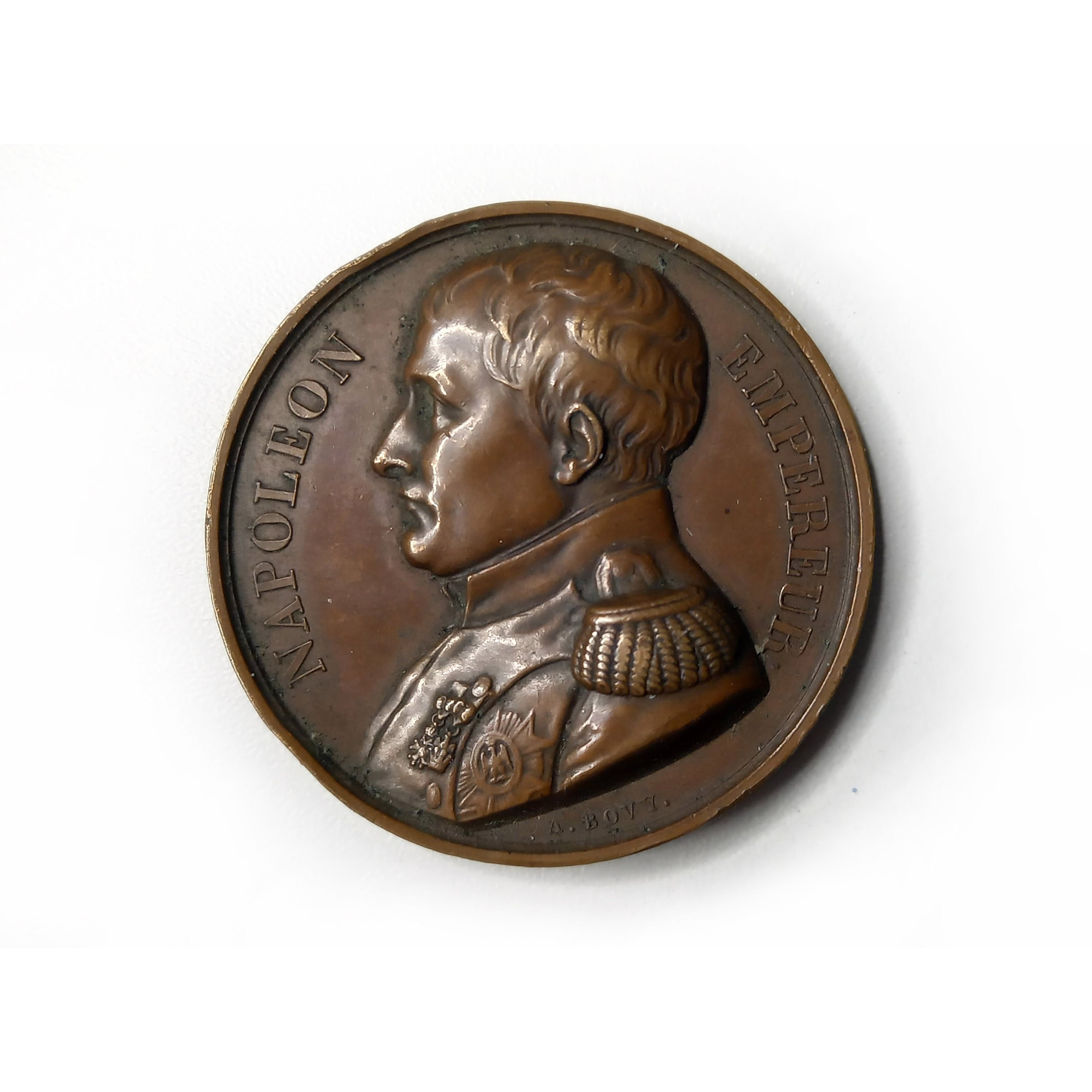 希少 ナポレオン皇帝 1812年 モスクワの戦い 銅貨 メダル 美品 希少 ナポレオン皇帝 1812年 モスクワの戦い 銅貨 メダル 美品
