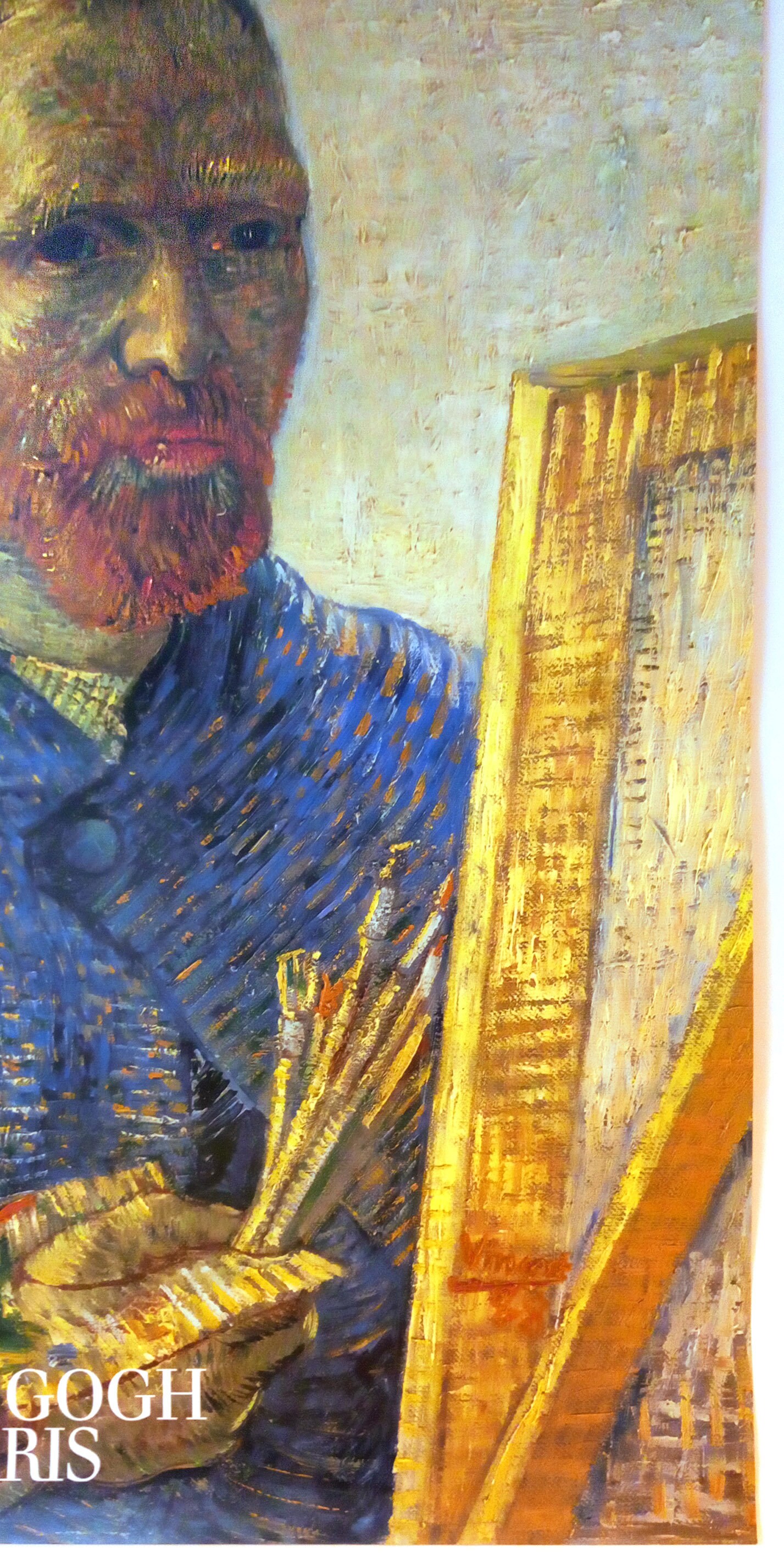 Original Vincent Van Gogh Painting Exhibition Poster From 1988 in Original Vincent Van Gogh Painting Exhibition Poster From 1988 in