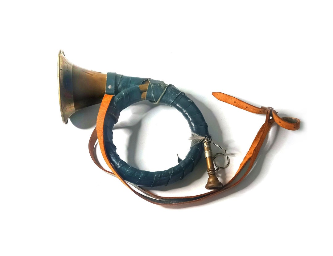 Beautiful Antique Hunting Horn by Fürst Pless Vintage - Etsy