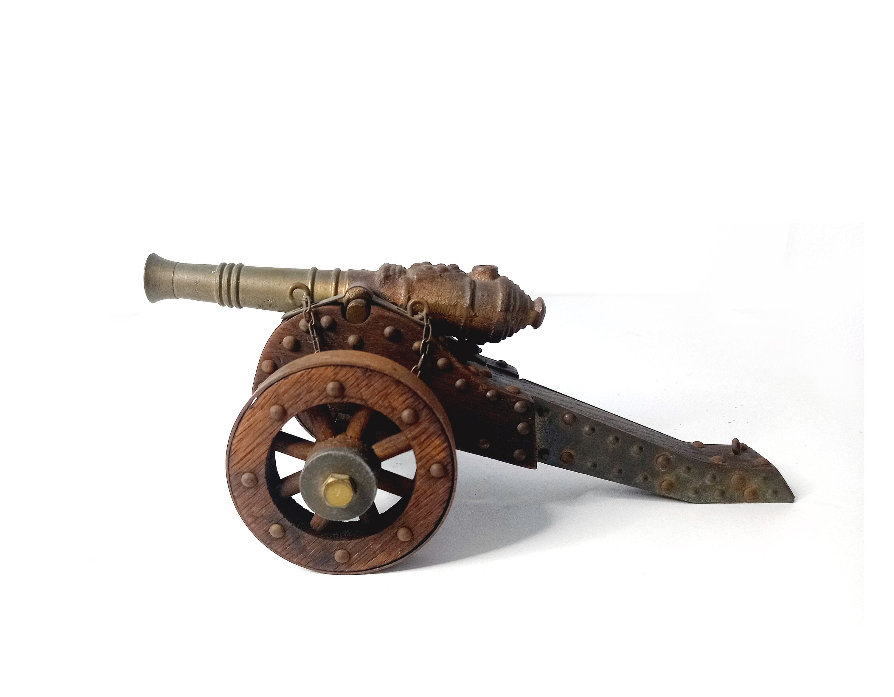 Miniature Vintage Cannon Antique Artillery Military Etsy