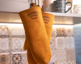 Custom Oven Mitts – 2026 Mother's Day Gifts – Gift for Grandma – Gift For Bakers – Nana Gifts