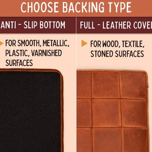 Square leather chair pad, square cushion pad, seat cushion dining stool bench, square chair cushion, custom cushion for bench image 8